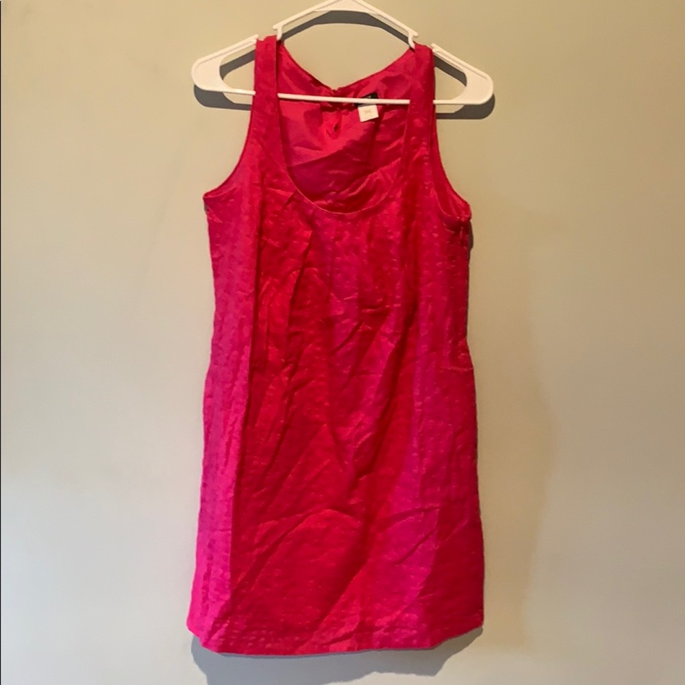 Pink J. Crew Flowy Dress